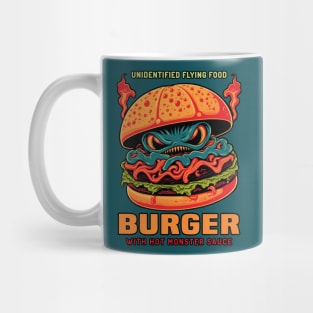 Burger With Hot Monster Sauce Mug